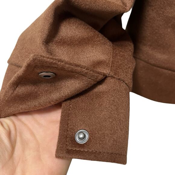 Peter Millar Mens Westport Wool Cashmere Bomber Jacket Size XXL Brown Luxury NWT - Picture 6 of 14